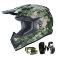 thumbnail image 1 of Casco GLX GX623 DOT para niños y jóvenes, todo terreno, camuflaje, 1 of 6