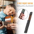 thumbnail image 4 of 6 cuerdas 6 trastes Pocket-Guitar Chord Trainer LCD Instrumento de cuerda musical FLhrweasw Nuevo, 4 of 8