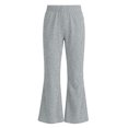thumbnail image 3 of ZBSOKO Girls Flare Leg Pants High Waisted Stretch Yoga Pant Elastic Waist Solid Color Athletic Trousers Casual Outdoor Daily Wear, 3 of 7