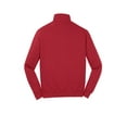 thumbnail image 6 of Sport-Tek ST253 Mens 1 by 4-Zip Sweatshirt, True Red - 2XL, 6 of 6