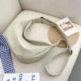 thumbnail image 2 of Bolsa Borsa a tracolla in tela da donna Borsa a tracolla Hobo semplice femminile di grande capacità JShteea Para Estrenar, 2 of 8