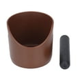 thumbnail image 2 of Premium Material Reduce Noise, Prevent Splashing, Easy to Clean, Wide Application - Coffee Knock Box with Bar, Plastic Rubber Grind Disposal Dump Bin for Coffee Bar Kitchen, 2 of 8