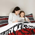thumbnail image 5 of Castle Fairy Leopard Zebra Print Bedding Comforter Set 2pcs for Boys Girls,Abstract Stripes Twin Comforter Sets Microfiber,Animal Print Breathable Bedding Set,Luxury Bedroom Decor, 5 of 8