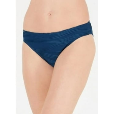 Go by Gossip BLUE Wavelength Hipster Bikini Swim Bottom, US Large