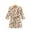 Brown, variant on Godderr Kids Toddler Baby Boys Girls Bathrobe Plush Robe 1-10Y Kids Fleece Robes Winter Warm Hooded Robe Baby Print Night-Robe
