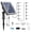 Supported 10 Pots, 6 Timing Modes, variant on Solar Automatic Drip Irrigation Kit System Solar Powered Auto Easy DIY Watering Device Supported Pots Plants 6 Timing Modes