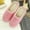 Pink, variant on Clearance Women Men Winter Warm Fleece Anti-Slip Slippers Indoor House Shoes Lovers Home Floor Slippers Shoes