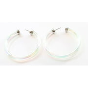No Boundaries Ab Finish Clear Hoops