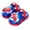 Blue, variant on Kids Light Up Clogs Sandals, Soft EVA Slip-On Shoes with Cartoon Design, Non-Slip Thick Sole for Indoor Outdoor, Sizes 18-28