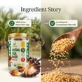 thumbnail image 4 of Vietnipa Organic Nipa Palm Granulated Sugar, Low Glycemic Natural Sweetener, USDA Organic Palm Sugar Alternative for Coffee, Tea, Baking & Cooking, 12.3 oz (350g), Pack of 1, 4 of 6