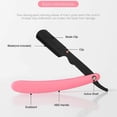 thumbnail image 3 of 1pc Traditional Manual Shaver Professional Straight Edge Stainless Steel Sharp Barber Razor Folding Shaving Knife Shave Beard compatible Men Barber Male Home_Perfect Gift, 3 of 5