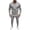 Gray, variant on LEKWK Tracksuit Men 2 Piece Outfit Quarter Zip Mock Neck Sweatshirt and Jogger Sweatpants Athletic Fall Winter Gym Sweatsuits Matching Sets