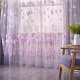 thumbnail image 3 of Cortina para balcón, cortina transparente con bolsillo para ventana, cortina para dormitorio, rendimiento probado, 3 of 9