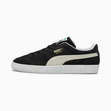 Puma Suede Classic XXI 374915-01 Men's Black/White Low Top Skate Shoes NR3070 (12)