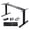 Black, variant on Electric Standing Height Adjustable Desk Frame with 265 lbs Dual Motor , for Max 90″x31.5″ Desktop