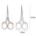 thumbnail image 2 of 2pcs Small Vintage Precision Scissors ,for Hair trimming,Beard, for Embroidery,Craft & Everyday Use, 2 of 5