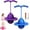 2Colors-A, variant on Balance Jumping Ball, Crazy Jumper Jump Ball for Kids & Adults -Balance Board with Handle, Indoor & Outdoor Fun, Perfect for Balance, Coordination, And Fitness