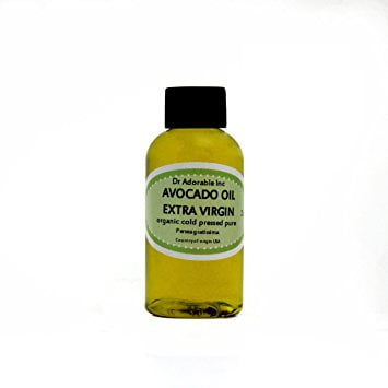 Dr. Adorable - 100% Pure Avocado Oil Organic Cold Pressed Unrefined Extra Virgin Natural Hair Skin - 2