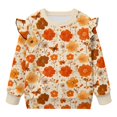 thumbnail image 6 of DISNIMO Butterfly Floral Printed Pullover for Toddler Girl Crewneck Sweatshirt Long Sleeve Sweater Fall Winter Clothes 2-3 Years, 6 of 7