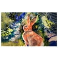 thumbnail image 1 of Betsydrake DM1174G Tapis de Porte en Lapin à Queue de Coton 30 x 50 Po, 1 of 1