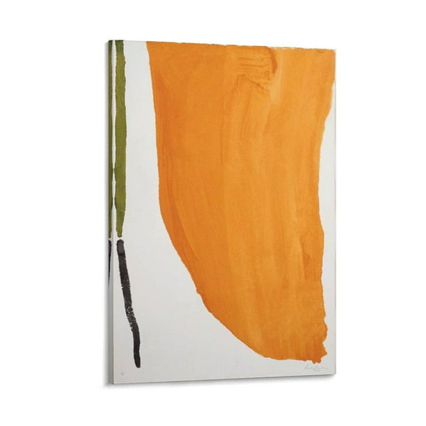 Póster de pintura abstracta de Helen Frankenthaler (70), lienzo artístico y arte de pared, impresión de imagen, decoración moderna para dormitorio familiar, 12 x 18 pulgadas (30 x 45 cm)