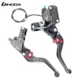 thumbnail image 3 of 4 color PX6 CNC hydraulic brake clutch pump master cylinder lever Adelin Cable Clutch universal motorcycle motorbike handle, 3 of 5