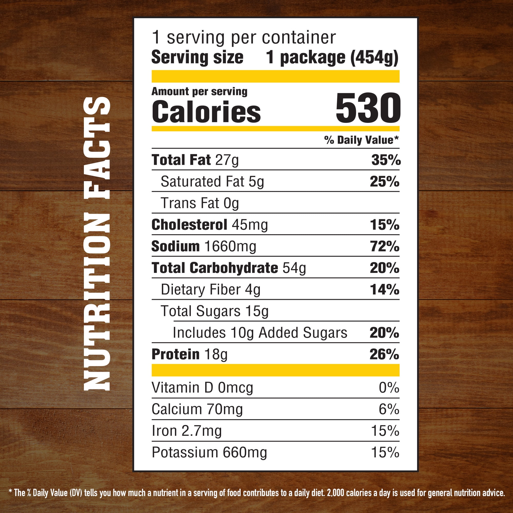 Hungry-Man Country Fried Chicken, Frozen Meal, 16 oz (Frozen)
