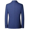 thumbnail image 5 of Traje de hombre de mediana edad primavera y otoño papá casual traje de una pieza ropa abrigo, 5 of 5