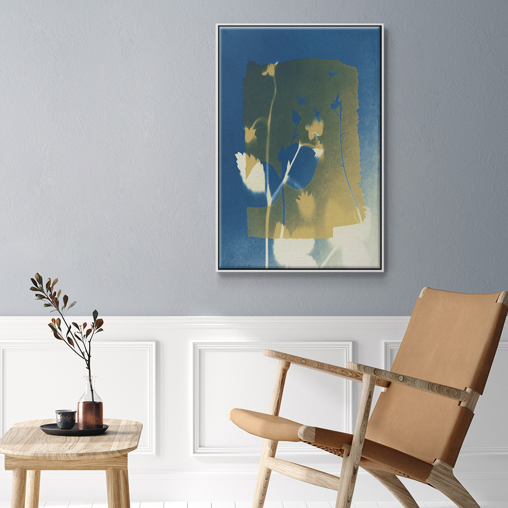 Perfectly Imperfect III Framed Premium Gallery Wrapped Canvas - Ready to Hang - 27 x 41 - White Floating Frame
