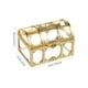 thumbnail image 2 of Caja transparente transparente de plástico Pirate Treasure Box Joya de cristal Joya Organizador de almacenamiento Cofre del tesoro Recuerdo, 2 of 7