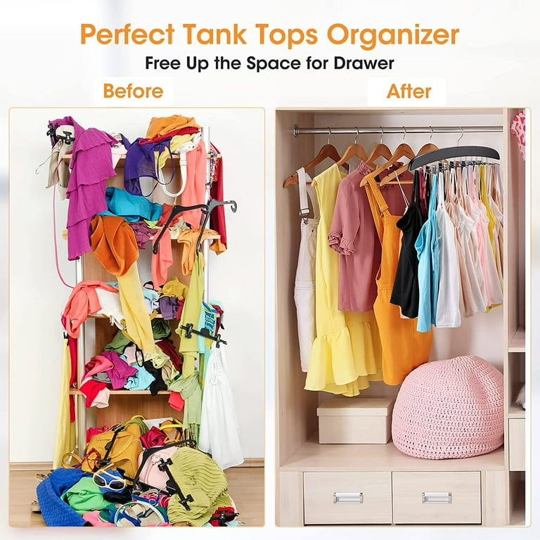 Rotating Organizational Closet Hanger