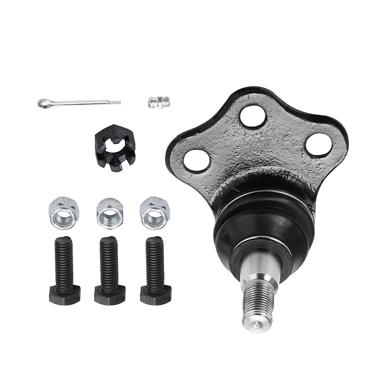 Detroit Axle - Front 2pc Ball Joints for RWD 2000-2002 Dodge Ram 2500 3500, 2 Upper Ball Joints 2000 2001 2002 Replacement