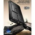 thumbnail image 3 of Poetic Revolution Case for Moto Edge 2024 [Not for 2023 Version] with Slide Camera Cover, Black, 3 of 5
