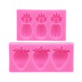 thumbnail image 7 of AOOOWER Fruit Shaped Silicone Mold Strawberry Pineapple Candy Mold Summer 3D Candy Mold, 7 of 7