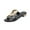 Black Slippers for Women, variant on Women's Slippers Lightweight Round Toe Low Heel Perfect For Weekend Outings And Errands For Daily Commute And Leisure Black 8.5