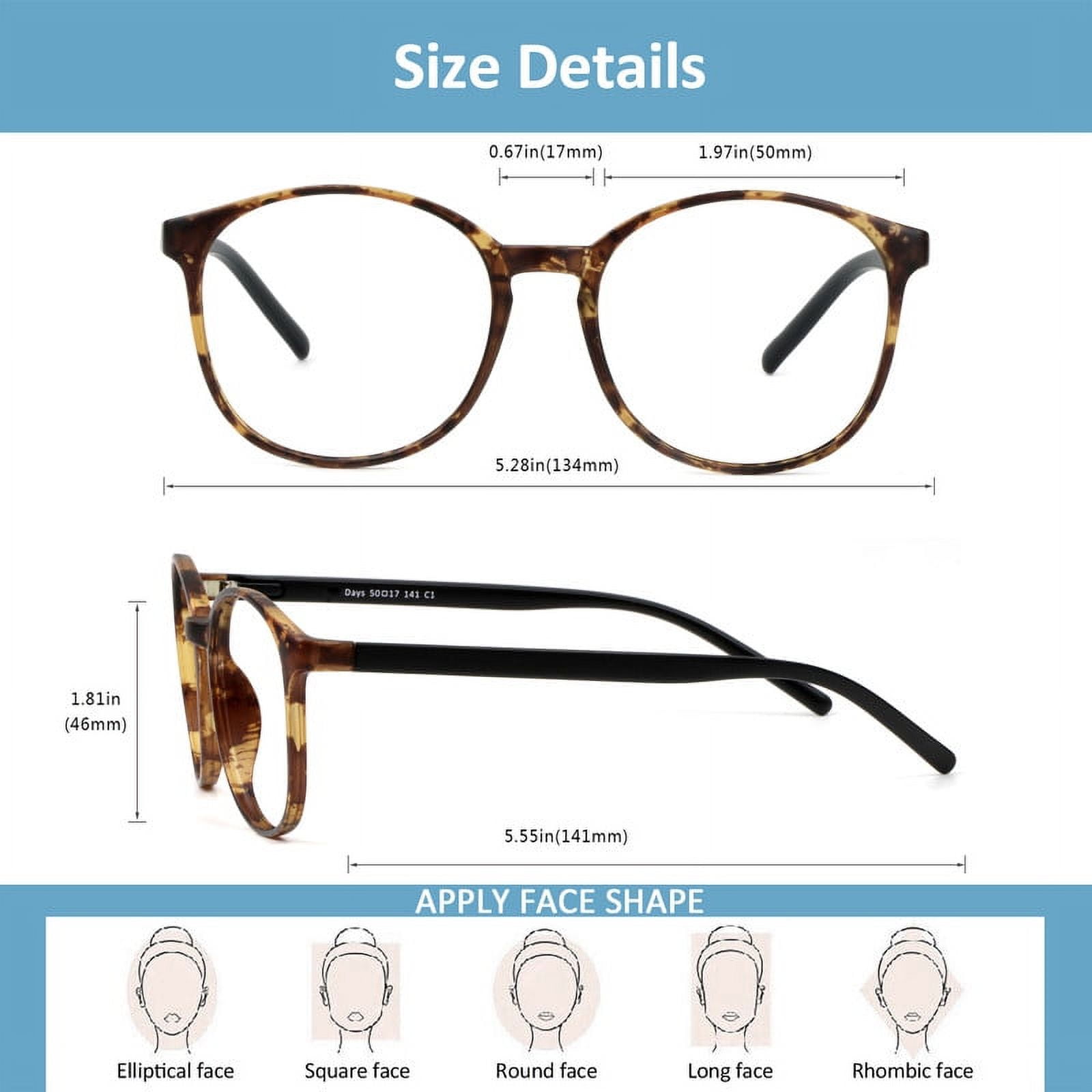 LAMBBAA 6 Pack Reading Glasses, Blue Light Blocking Computer Reading Glasses for Women and Men, Anti Glare Lightweight Readers(Black,Tortoise,Leopard,+2.50)