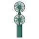 thumbnail image 2 of Ventidor de escritorio portátil 3 velocidades ventidor Personal Verde Gloria Ventilador de escritorio portátil, 2 of 9