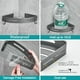 thumbnail image 2 of Estante de ducha de esquina Hoomtaook, 2 niveles, sin perforaciones, baño, 2 of 7