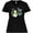 AB-Black, variant on Inktastic Just Chillin' This Christmas Fun Snowman in Top Hat Women's Plus Size T-Shirt