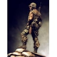 thumbnail image 3 of Pegaso Models 90mm U.S Marine Vietnam 1968 White Metal Figure Kit #90-051, 3 of 4