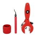 thumbnail image 2 of Tubing Cutter Set, Precise Control Labor Saving Ratcheting Tubing Cutter Ratchet Design  for Repair, 2 of 7