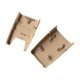 thumbnail image 1 of Funda de la base de la hebilla del cinturón de seguridad del asiento del coche Carcasa del enchufe de la hebilla del cinturón de seguridad Beige B, 1 of 8