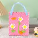 thumbnail image 4 of Kit de bolsos DIY | Juego de manualidades de tela no tejida | Proyecto de costura cosido a mano | Materiales creativos para pegar y decorar | Lavable duradero brillante | 1 juego de suministros, 4 of 6