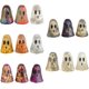 thumbnail image 4 of 3Pcs Cute Miniature Ghost Ornaments Halloween Mini Figurines Fairy Garden Ornament Micro Landscape DIY Crafts Decor, 4 of 5