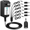 thumbnail image 1 of Adaptador de corriente Meonum, 3 V, certificado UL, cable de 3 m, 6 enchufes, 1 of 7