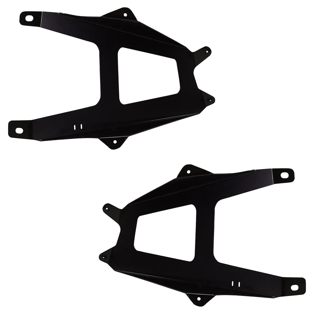 New Front Left and Front Right Bumper Bracket Compatible With Freightliner Columbia 112 6 Cyl 12.0L Columbia 112 6 Cyl 12.8L 2002-2011 By A2254198000 A2254198001