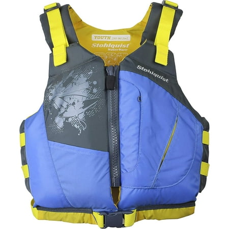 Stohlquist Youth Escape PFD Life Jackets, Retro Blue