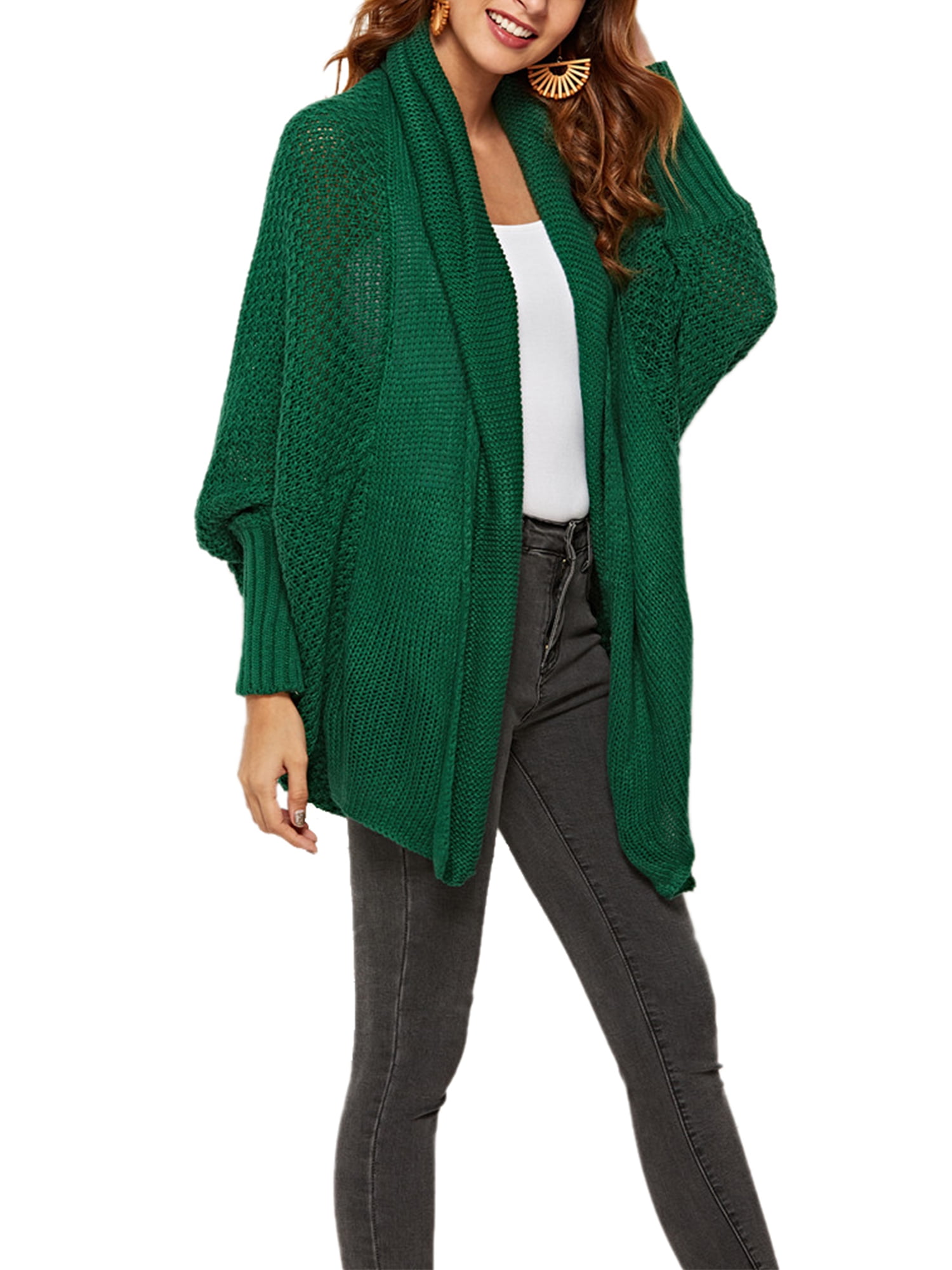 oversized wrap cardigan