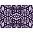 thumbnail image 1 of Ahgly Company Machine Washable Indoor Rectangle Transitional Deep Purple Area Rugs, 5' x 7', 1 of 7