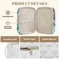 thumbnail image 3 of FOR U DESIGNS Horse Eustoma Flower Print Bible Cover Bible Holder Case Handbag with Handle, Large Capacity Bible Carrier Tote Bag Study Bible Carrying Cases Christian Gifts, 3 of 7
